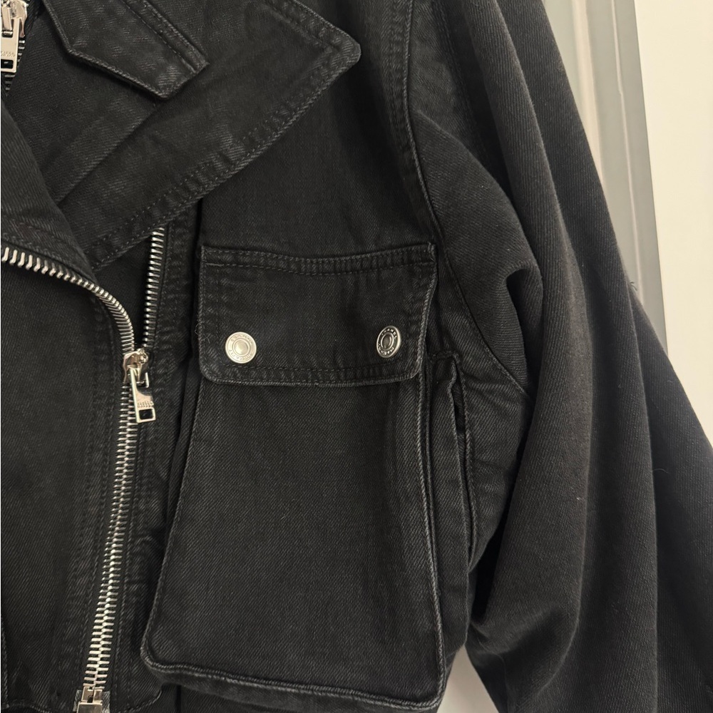 Isabel Marant Black Denim Jacket - Picture 11 of 16